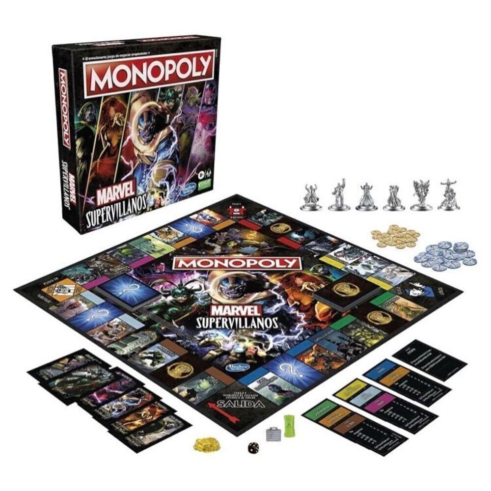 HASBRO - NWT Monopoly Marvel Super Villains Edition. Sealed Box - Picture 6 of 14